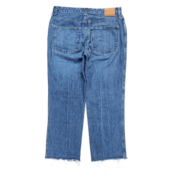 Point Sur J. Crew Limited Edition Nipped Straight Jean Raw Hem BS185 100% Cotton - Picture 3 of 12